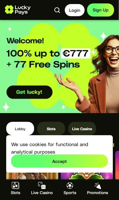 Lucky Pays Casino